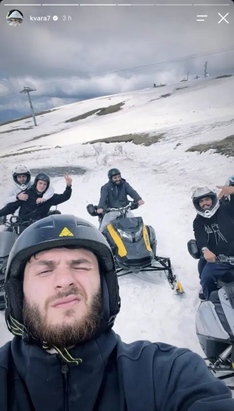 Kvara à la montagne