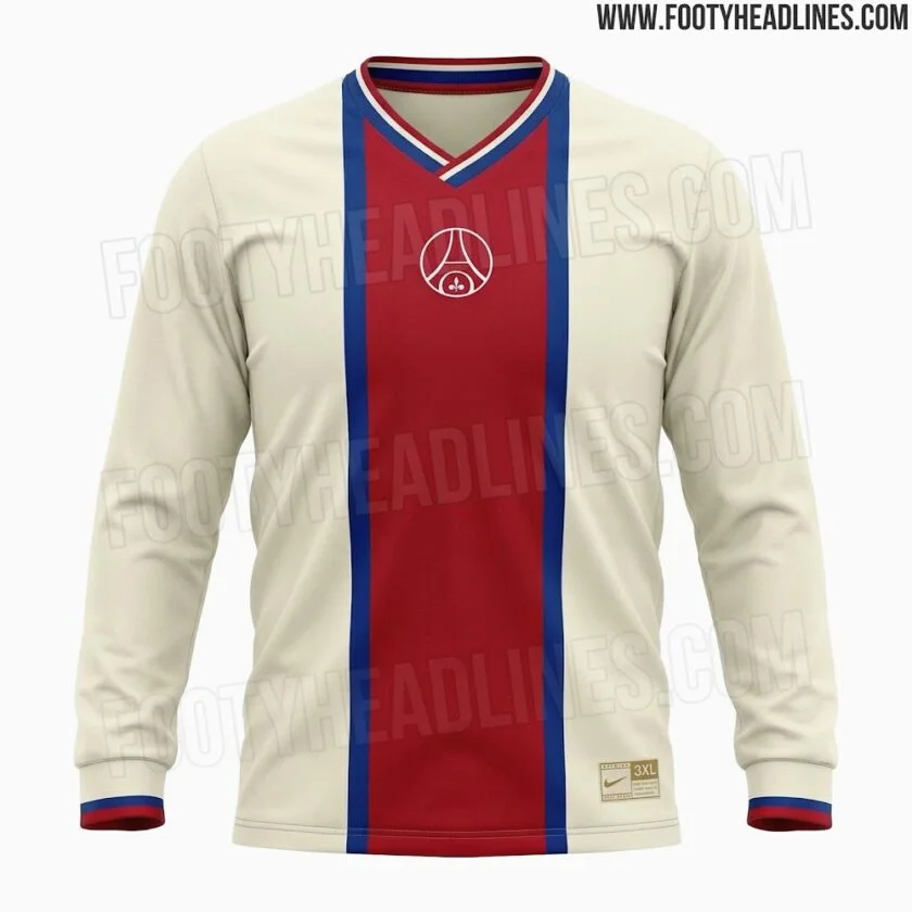 Maillot Rétro PSG 26/27 Manches Longues